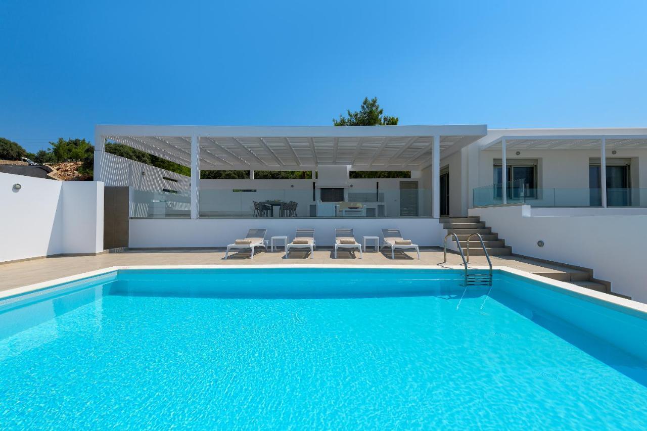 Villa Allegra With Pool In Pefkos, Lindos Area Pefki  Екстер'єр фото
