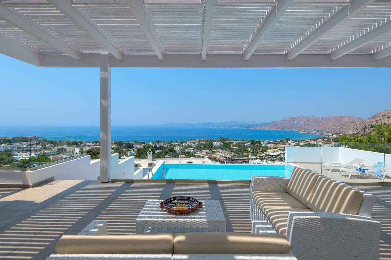 Villa Allegra With Pool In Pefkos, Lindos Area Pefki  Екстер'єр фото